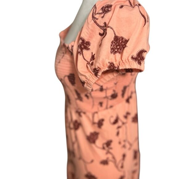 Daily Practice by Anthropologie Tiered Maxi floral cotton Extra Small Floral - Picture 7 of 12